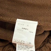 画像をギャラリービューアに読み込む, WILLY CHAVARRIA ウィリーチャバリア 21AW BIG WILLY SWEAT PANTS ビッグウィリースウェットパンツ S ブラウン 15670