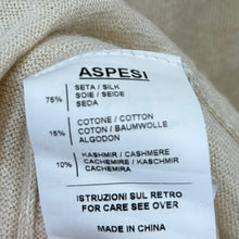 将图片加载到图库查看器,ASPESI アスペジ シルクコットンカシミヤハイゲージニットロングカーディガン 14389