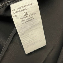 画像をギャラリービューアに読み込む, ENFOLD エンフォルド LOOSE JACKET ノーカラールーズジャケット ブラック 300GS930-0220