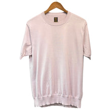 画像をギャラリービューアに読み込む, BATONER バトナー 23SS SEAISLAND COTTON CREW NECK SHORT SLEEVE 半袖ニット BN-23SM-041 1 パープル 15787