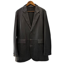 Load image into Gallery viewer, ADAM ET ROPE アダムエロペ 3ボタンシープレザーテーラードジャケット 14732