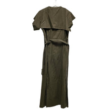 이미지를 갤러리 뷰어에 로드 , Y's ワイズ 24SS COTTON FLAX POPLIN SAILOR COLLAR COAT コットンリネンセーラーカラーノースリーブロングコート YS-C13-010