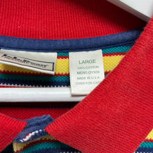 画像をギャラリービューアに読み込む, L.L.Bean エルエルビーン USA製 ボーダーポロシャツ OY939