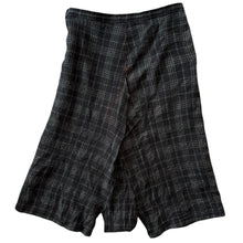 Load image into Gallery viewer, Y's ワイズ 24AW W/ CHECK RED STITCH GUSSET PANTS レッドステッチウールチェックガゼットドローストリングパンツ YO-P20-112 14230