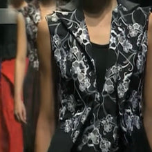 Load image into Gallery viewer, JUNYA WATANABE ジュンヤワタナベ 97SS 花柄刺繍チェック柄ドレスワンピース