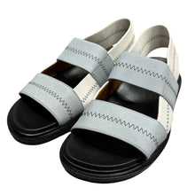 Load image into Gallery viewer, MARNI マルニ バイカラーサンダル 37 ホワイト×グレー 14781