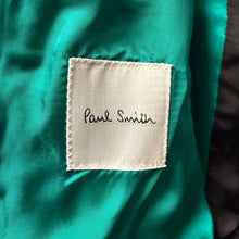 画像をギャラリービューアに読み込む, Paul smith ポールスミス VITALE BARBERIS CANONICO社製 シルク混ウールチェック柄2Bテーラードジャケット 14102