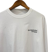 画像をギャラリービューアに読み込む, ENNOY×everyone エンノイ 23SS Recommended Designer 刺繍ロングスリーブTシャツ カットソー SS23BRENCT09NTL ホワイト L 15067
