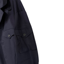 画像をギャラリービューアに読み込む, S'YTE by yohji yamamoto サイト ヨウジヤマモト WOOL SURGE OVERSIZED MILITARY COAT オーバーサイズミリタリーコート UU-C12-102 14238