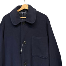 이미지를 갤러리 뷰어에 로드 , COMOLI コモリ 22AW ベルト付きミリタリーコート 3 ネイビー W03-04014 14971