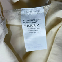 이미지를 갤러리 뷰어에 로드 , nagonstans ナゴンスタンス 25AW asymmetry shirt アシンメトリー半袖シャツ 470IA430-0301 M アイボリー 15009