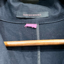 画像をギャラリービューアに読み込む, TAKESHI KOSAKA by Y's Pink Label タケシコウサカ ワイズピンクレーベル 19SS コットンコート YH-C41-032 2 ブラック 15805