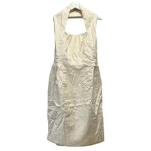 Lade das Bild in den Galerie-Viewer, COMME des GARCONS コムデギャルソン 98SS ホルターネックカットオフデザインコットンシルクワンピース