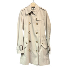 画像をギャラリービューアに読み込む, BURBERRY バーバリー クラシックトレンチコート GBBURLIMCAS 36 アイボリー 15220
