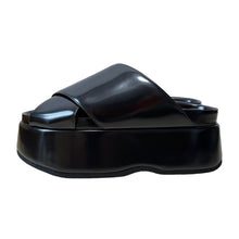 Load image into Gallery viewer, JUNYA WATANABE ジュンヤワタナベ 22SS クロスストラッププラットフォームサンダル