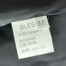 Load image into Gallery viewer, BLESS ブレス コーティングプリントセットアップスーツ ジャケット パンツ o.kayers