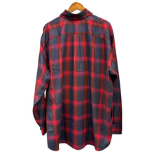 画像をギャラリービューアに読み込む, WILLY CHAVARRIA ウィリーチャバリア Big Willy Dress Shirt オーバーサイズオンブレチェックシャツ AAJ100 M レッド 15834