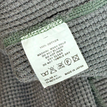 Lade das Bild in den Galerie-Viewer, ENDS and MEANS エンズアンドミーンズ Waffle Thermal L/S ワッフルサーマルカットソー S カーキ 15456