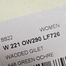 Load image into Gallery viewer, LEMAIRE ルメール 22SS WADDED GILET 中綿ジレ ベスト OW290 LF726 13988