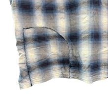 Load image into Gallery viewer, BOWWOW バウワウ 24AW RAYON CHECK SHIRTS REPAIRED オンブレチェックリペアシャツ 14225
