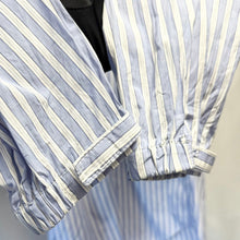Load image into Gallery viewer, COMME des GARCONS SHIRT コムデギャルソンシャツ 20AW ストライプコットンブロードカッティングシャツ W28061 14113
