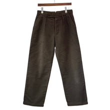 画像をギャラリービューアに読み込む, nest Robe CONFECT ネストローブコンフェクト Moleskin Wide Tapered Trousers 製品染め加工ワイドテーパードパンツ 02183-0023 3 ブラウン 15390