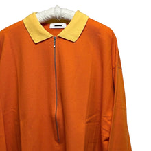 画像をギャラリービューアに読み込む, REVERBERATE リバーバレイト 24SS ZIP LONG SLEEVE POLO ジップロングスリーブポロシャツ