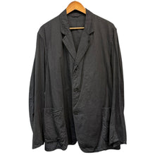 Lade das Bild in den Galerie-Viewer, COMOLI コモリ 20SS ダンガリージャケット パンツ セットアップ R01-01007 R01-03005 ブラック 14970