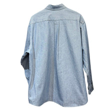 이미지를 갤러리 뷰어에 로드 , Brooks Brothers×NEAT ブルックスブラザーズ ニート DENIM SHIRT デニムシャツ L ライトブルー 14765