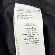 画像をギャラリービューアに読み込む, Maison Margiela メゾンマルジェラ 19AW デザインブラックデニムパンツ S30LA0139 30 ブラック 15843