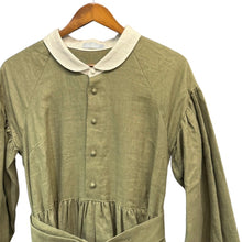 画像をギャラリービューアに読み込む, ha za ma ハザマ 経年真価のワンピース S カーキ 14843