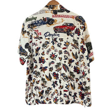 将图片加载到图库查看器,sacai サカイ 25SS CAR RACE SHORT SLEEVE SHIRT カーレースプリント半袖シャツ 25-03652M 2 ホワイト 15304