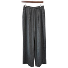 画像をギャラリービューアに読み込む, ENFOLD エンフォルド 22AW STRAIGHT SEMI-WIDE TROUSERS ストレートセミワイドストライプパンツ 300FA231-2390 38 グレー R14654