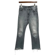 画像をギャラリービューアに読み込む, MOTHER マザー INSIDER CROP STEP FRAY クロップドレイヤーカットデニムパンツ 1157-743