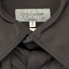 画像をギャラリービューアに読み込む, Yohji yamamoto POUR HOMME ヨウジヤマモトプールオム 24AW BROAD CHAIN STITCH BLOUSE WITH CLOTH ランダムステッチコットンロングシャツ HO-B68-514 14267