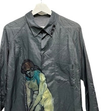 画像をギャラリービューアに読み込む, Yohji Yamamoto POUR HOMME ヨウジヤマモトプールオム 24SS WOMAN WEARING SOCKS A-WOMAN WEARING SOCKS B コットンシルクシャツ HS-B22-043