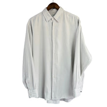 画像をギャラリービューアに読み込む, A.PRESSE アプレッセ 25SS Double Weave Twill Regular Collar Shirt レギュラーカラーシャツ 25SAP-02-10H 3 グレー 15330