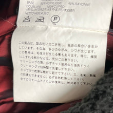 画像をギャラリービューアに読み込む, tricot COMME des GARCONS トリココムデギャルソン 04AW ダブルブレストフェイクファーコート TN-C011 13333