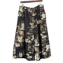 画像をギャラリービューアに読み込む, S'YTE by yohji yamamoto サイト ヨウジヤマモト 25AW PATCHWORK CUT JACQUARD CULOTTE PANTS イージーキュロットパンツ UM-P02-015 3 ブラック 15172