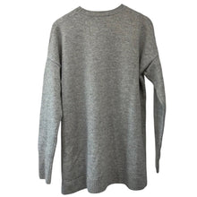 画像をギャラリービューアに読み込む, ENFOLD エンフォルド 19AW クルーネックサイドスリットニット 300CA170-2260 38 グレー R14651