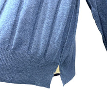 Lade das Bild in den Galerie-Viewer, ANSNAM Riverrun アンスナム Yak Wool Pullover Limited Model ヤクウールニット 3 ブルー 15792