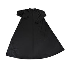 画像をギャラリービューアに読み込む, ENFOLD エンフォルド 20AW ウールジャージーロングスリーブマキシワンピース 300DA183-2430 36 ブラック 14701