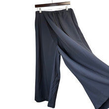 Load image into Gallery viewer, MARNI マルニ 21AW カラテパンツ ウールワイドパンツ PAMA0074A0TW839 40 ネイビー R14633