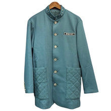 画像をギャラリービューアに読み込む, ha za ma ハザマ 2022PC 誰もに向けた学ラン ジャケット S グリーン 14842