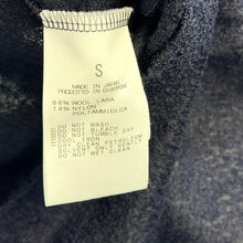 이미지를 갤러리 뷰어에 로드 , STUNNING LURE スタニングルアー ウールレーシーロングスリーブTシャツ カットソー S ネイビー 15205