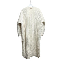 Load image into Gallery viewer, little suzie リトルスージー 22AW Velvet Quilt Gambeson Long Coat ベロアキルティング中綿ロングコート LS24333J 13964