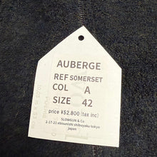 Lade das Bild in den Galerie-Viewer, AUBERGE オーベルジュ SOMERSET フリースブルゾン ウールコットンジャケット 14133