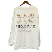 Lade das Bild in den Galerie-Viewer, ミッドサマー×weber ウェーバー Long Sleeve T shirt プリントカットソー XL ホワイト 15532