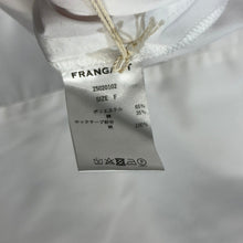 画像をギャラリービューアに読み込む, FRANGANT フランゴン 25AW Hook collar shirt フックカラーシャツ 25020102 F ホワイト 15085