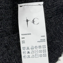 画像をギャラリービューアに読み込む, THUG CLUB サグクラブ Nue Mohair beanie スタッズデザインシャギーニットキャップ ビーニー 14302